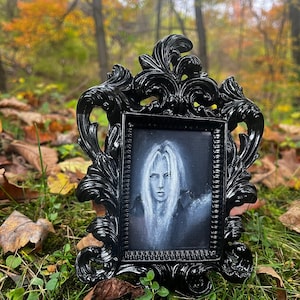 Sephiroth FF7 Fan Art - Original Framed 3x4 Oil Painting
