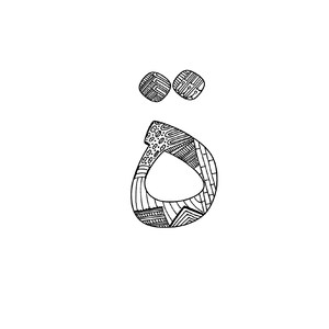 Creative Hand-drawn Arabic Alphabet - Etsy
