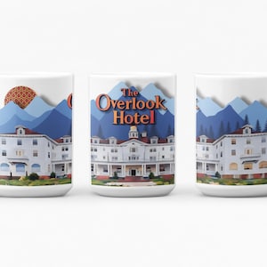 All Work and No Perk Makes Coffee a Drag – 15oz Mug for Horror Fans Who Know What Happens in Snowy, Secluded Hotels