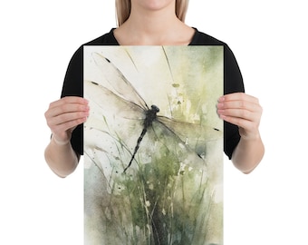 Tom　銅版画手彩色　昆虫　トンボ　フレーム付 手彩色銅版画 昆虫図鑑 2 イラスト chez poupee 通販 9449191