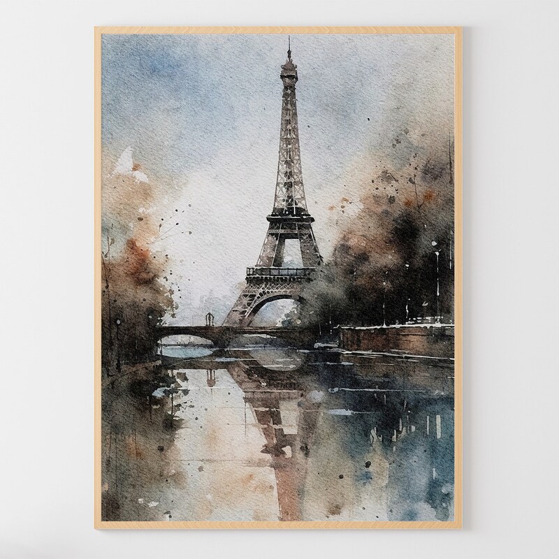 Eiffel Tower Print - Etsy