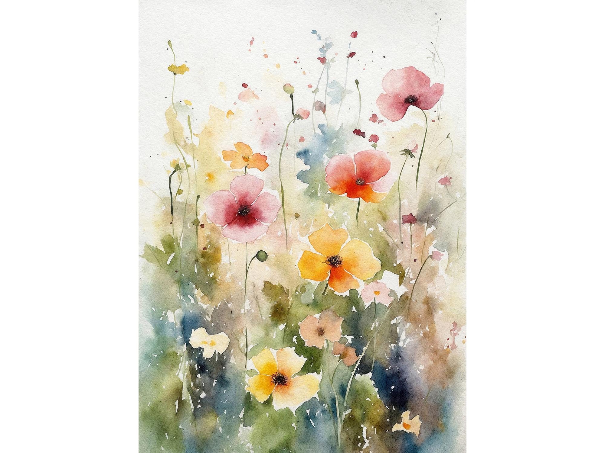 本33／Painting Fresh Florals in Watercolor Fun, Fresh Florals in Watercolour: A Few Sketches | Angela Fehr