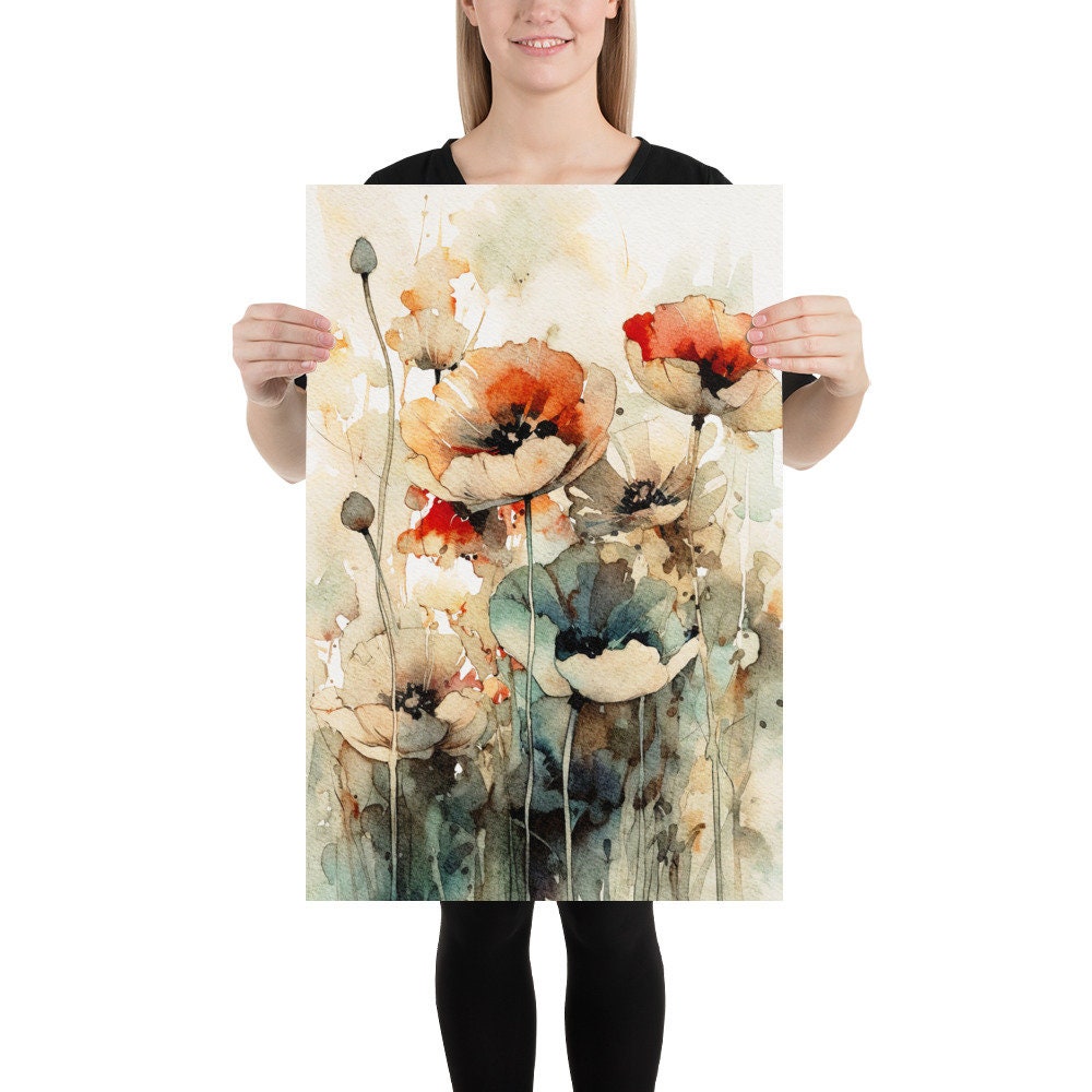 【希少】Ameri WATERCOLOR PAINT FLORAL DRESS WATERCOLOR PAINT FLORAL DRESS（ワンピース）｜Ameri（アメリ