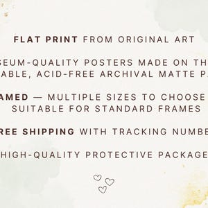 Daisy Flower Oil Print Wildflowers Painting Beige Minimalist Floral Wall Art image 2