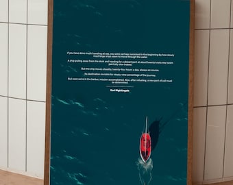 Póster de Earl Nightingale: póster inspirador y motivador, inspirado en El secreto más extraño.