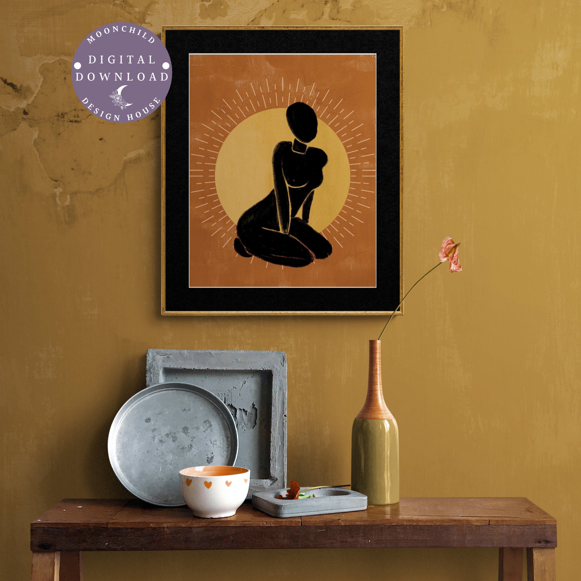 The Female Form In Art: Exquisite Framed Prints - bjomdvf
