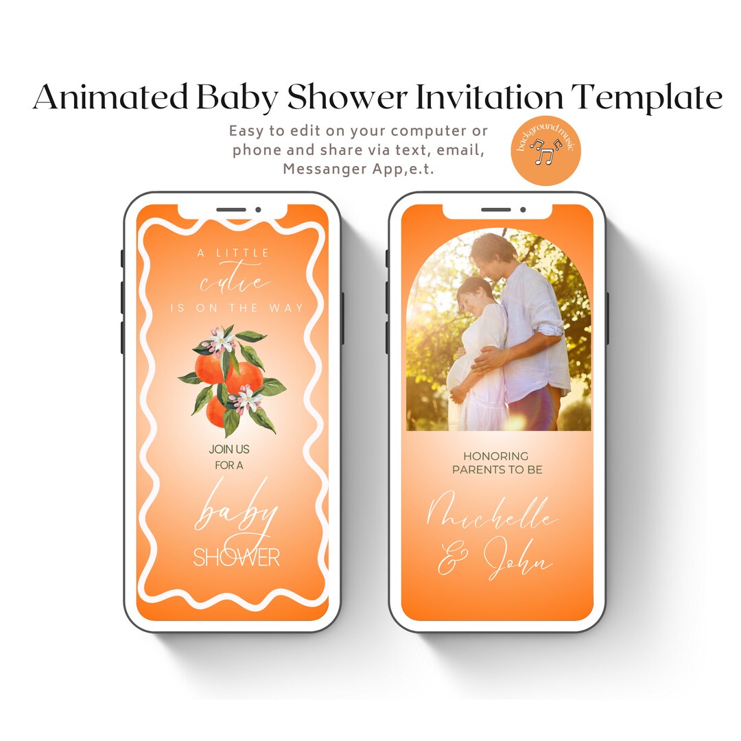 A Little Cutie Baby Shower Video Invitation, Books for Baby, Cutie is