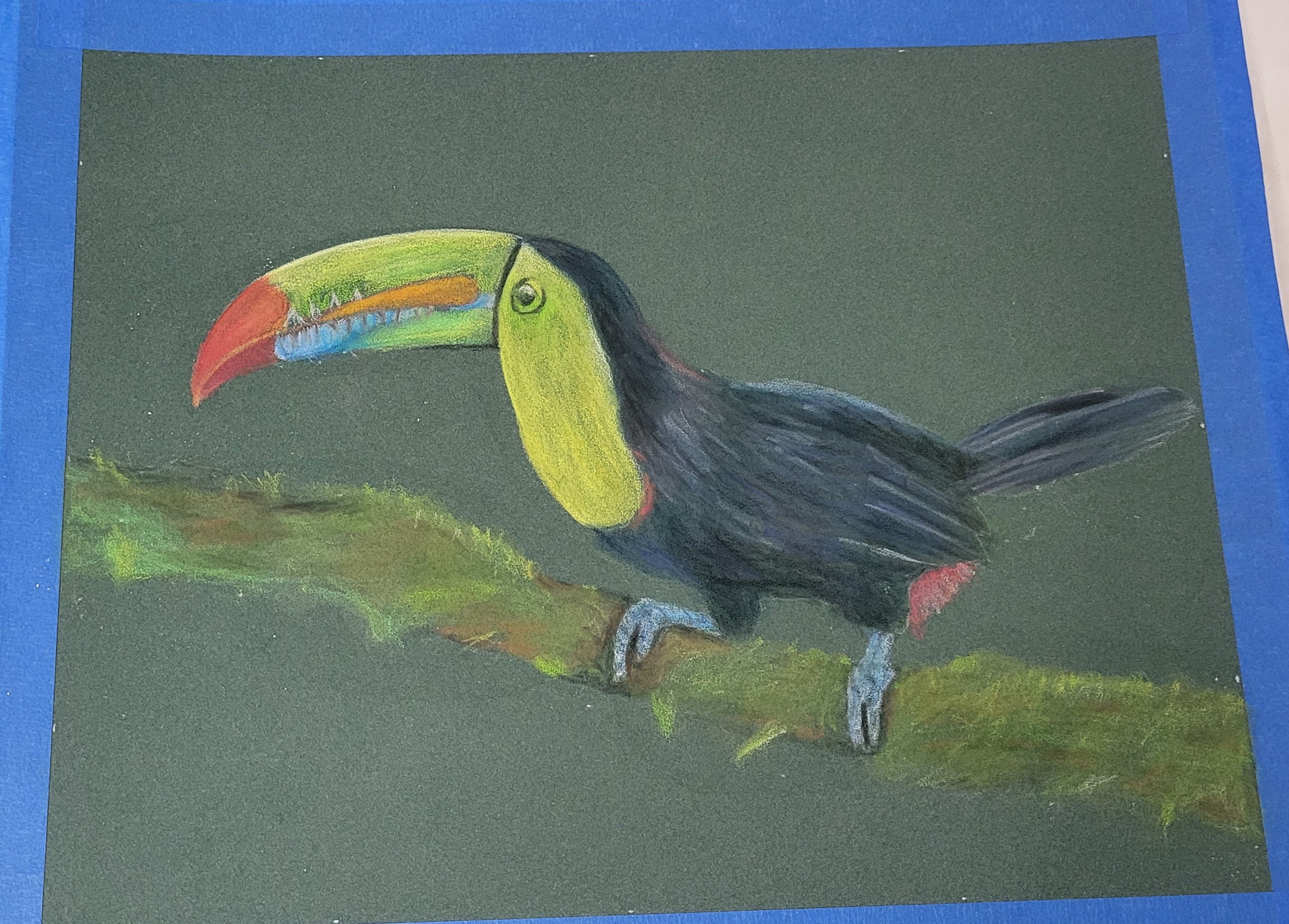 hunt 色鉛筆画 パステル hunt 色鉛筆画 パステル