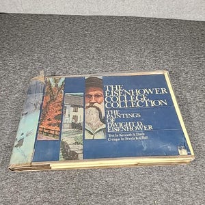 The Eisenhower College Collection Paintings of Dwight D Eisenhower HC DJ 1972