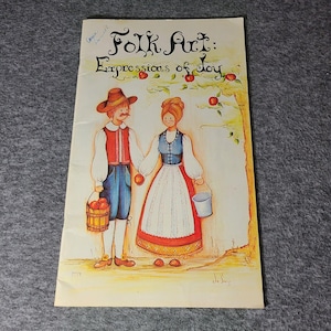 Jo Sonja　Folk Art:Exprepssions of Joy　6冊 Folk Art: Expressions of Joy Vol. 6 by Jo Sonja Vintage Tole