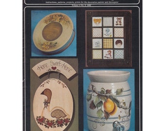 Priscilla Hauser's Workbook Decorative Tole Painting Volume 9 Number 3 1982