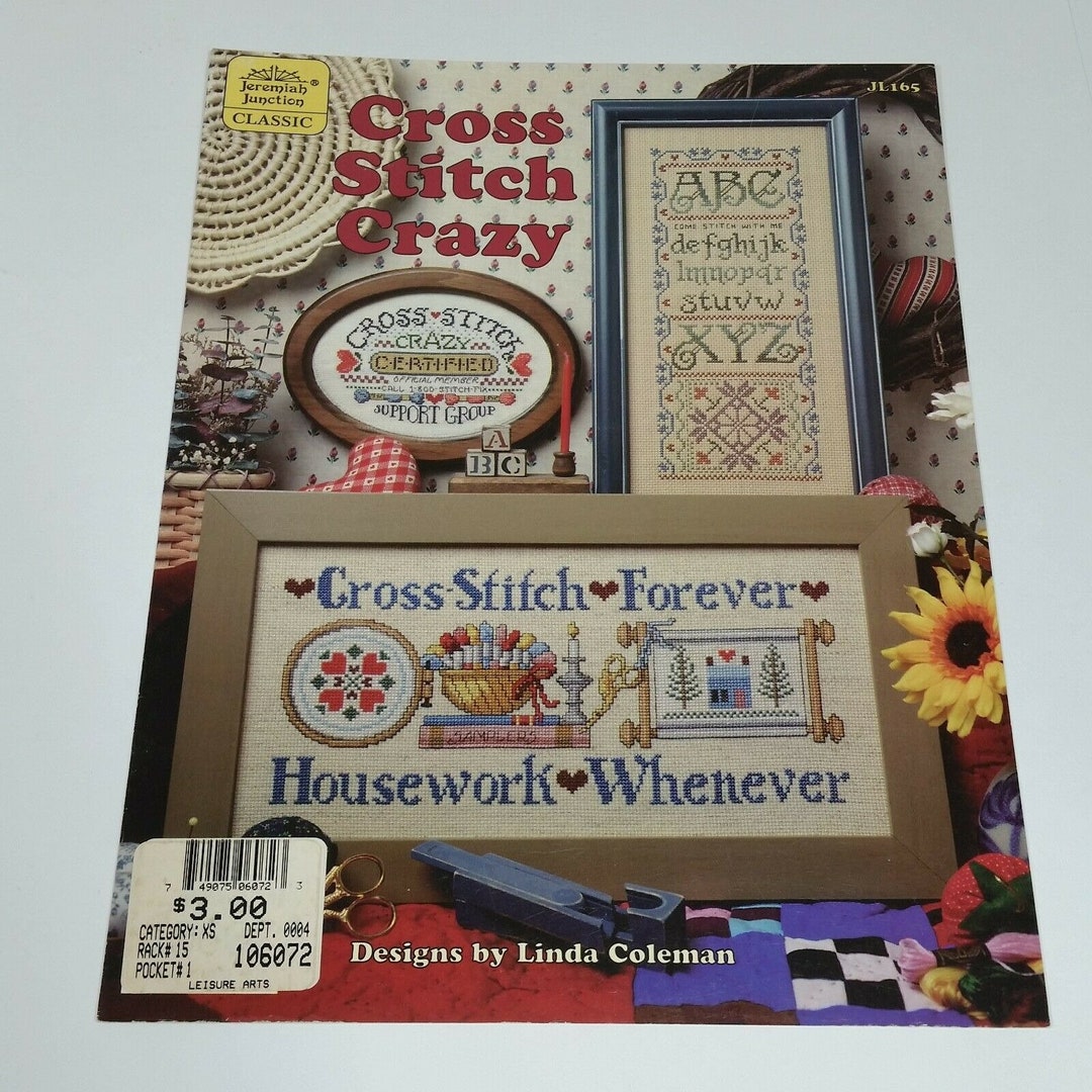 Jeremiah Junction cross Stitch Crazy Pattern Etsy