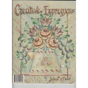Jo Sonja　Folk Art:Exprepssions of Joy　6冊 Folk Art: Expressions of Joy Vol. 6 by Jo Sonja Vintage Tole