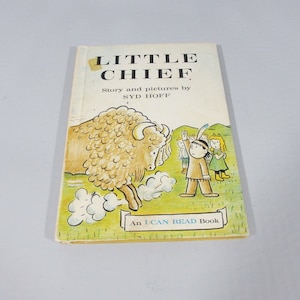 Little Chief By Syd Hoff Hardcover Vintage I Can Read Book 1961