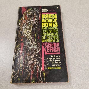 Men Without Bones Gerald Kersh PB First Printing 1962 Horror Collection VTG