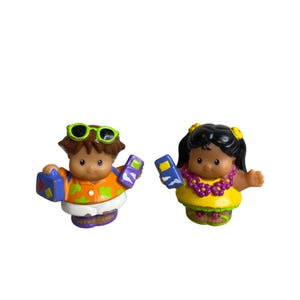 Fisher-Price Little People Tropical Vacation Figures Set