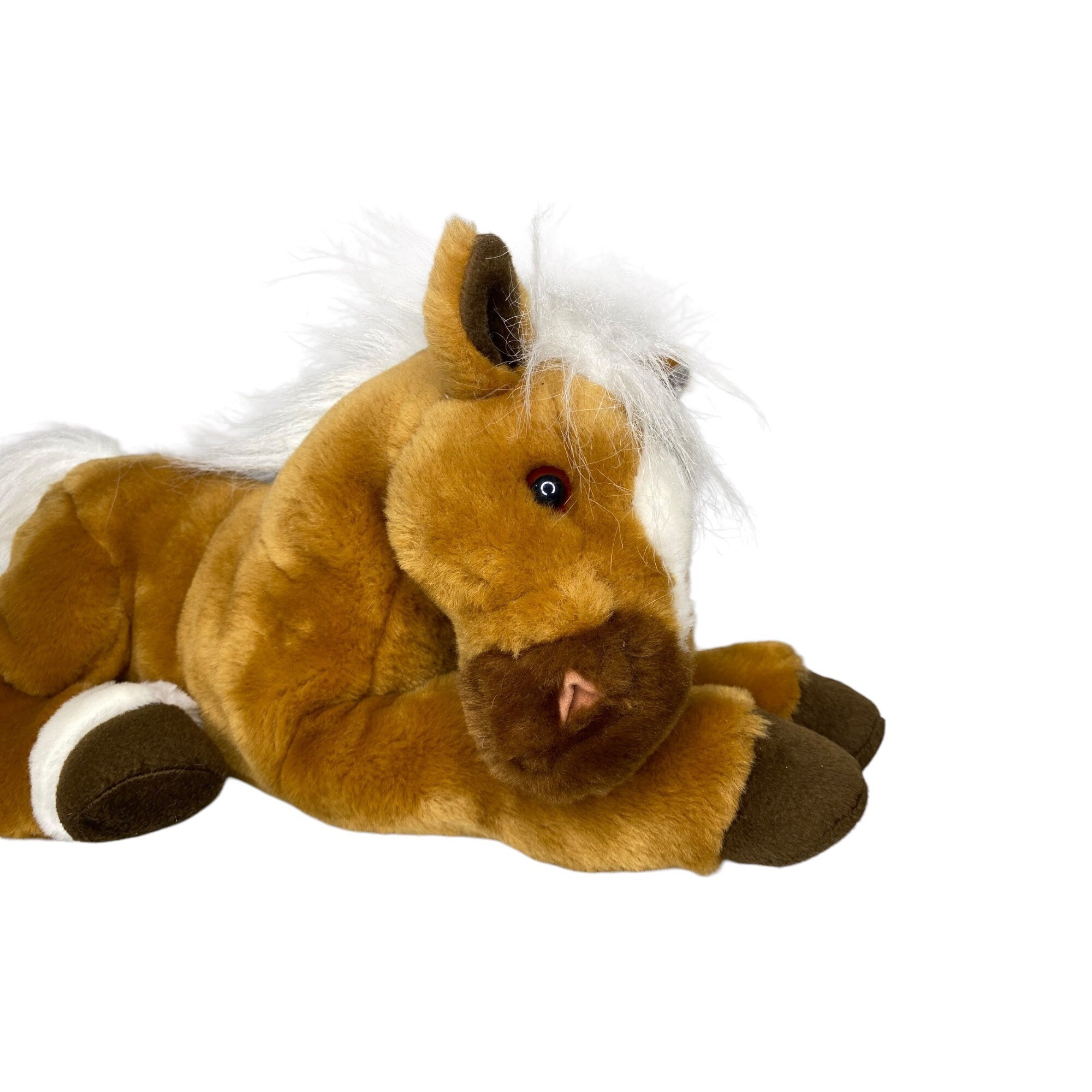 Vintage Animal Alley Toys R Us Brown Horse Pony Plush Stuffed Etsy