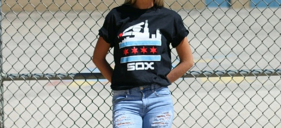 white sox chicago flag shirt