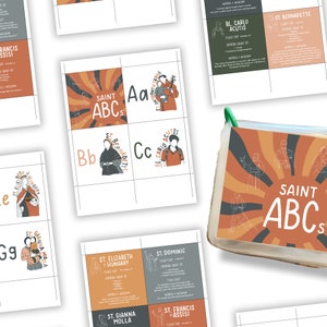 SAINT ABC - IMPRIMABLE - Téléchargement numérique - Messe catholique livre pour enfants - catholique imprimable