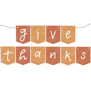 Thanksgiving banner sparklebox