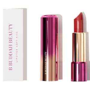 Lamrim Lipstick- 100% waterproof, vegan, and cruelty free. naturally moisturizing and plumping. Protects skin from UV rays.