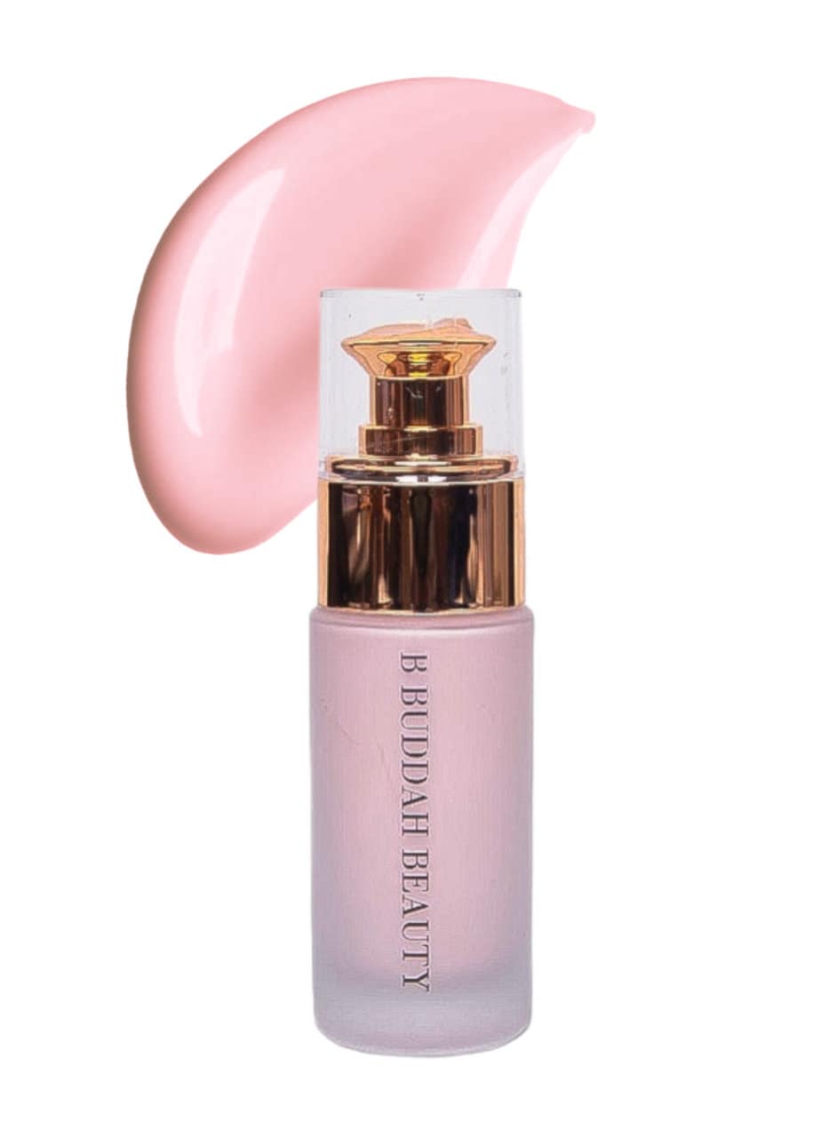 Pure Primer- 100% waterproof, vegan, and cruelty free. Moisturing, contains SPF 15, heals scars, and lightweight.