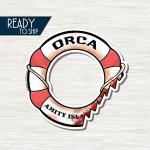 Orca - Cruise Door Magnet | JAWS Inspired Cruise Magnet | Cruise Decoration