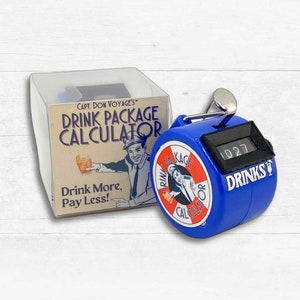 Drink Package Calculator - Cruise Accessories | Cruise Gift | Cruise Stocking Stuffer