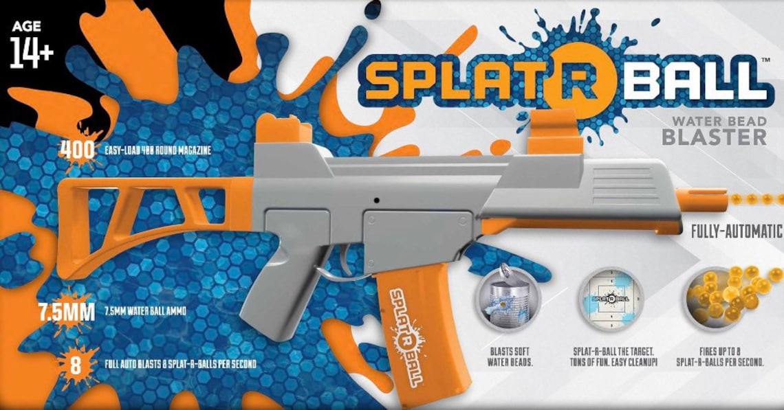 Splat Ball Gun Full and Semi Auto Electricrechargeable Soft Etsy