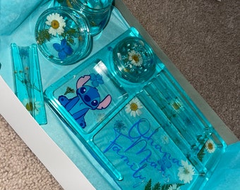 Stitch Rolling Tray Set