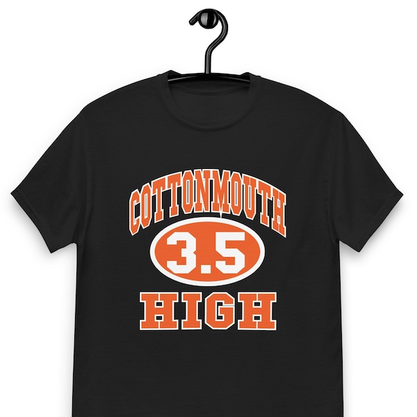 Cottonmouth High Graphic T-Shirt, Weed Shirts, Gifts for Weed Smokers, Marijuana Shirts, Cannabis Shirts, 420 Shirts, Friday Movie Shirt