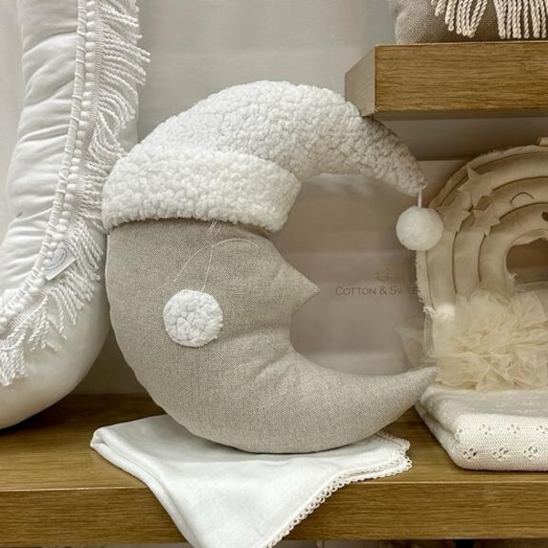 Sleeping moon pillow