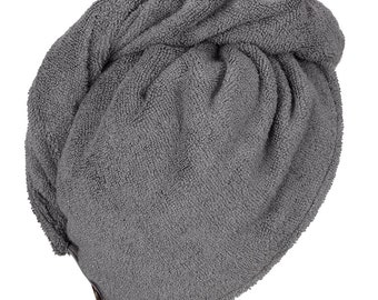 Turbante baño infantil Gris | accesorios para el cabello | accesorios de baño | turbante de baño