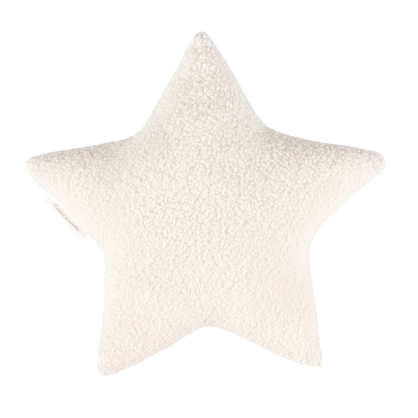 Mini sheepskin star pillow Vanilla | | boho pillow | decorative custom | cushion | boho cushions