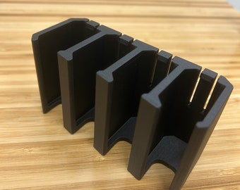 SONY NP-FZ100 Battery QUAD Holder. Nylon & Carbon Fiber
