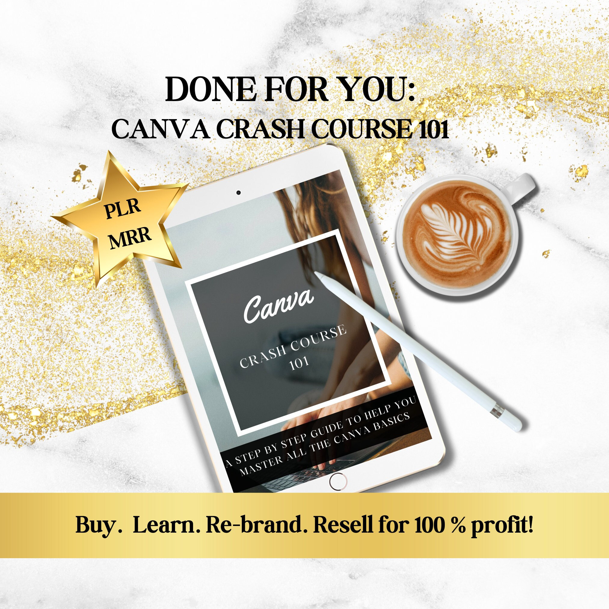Canva 101: A Crash Course - How to Guide With Master Resell Rights (MRR ...