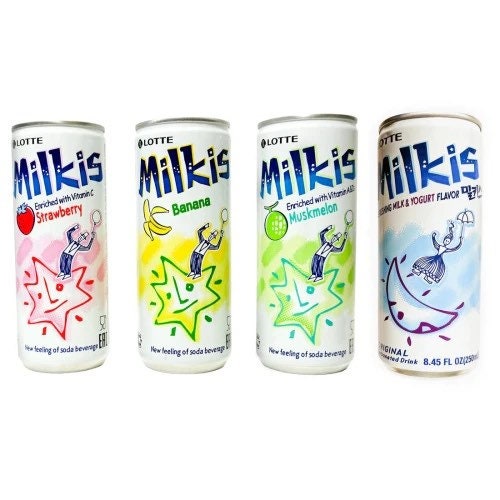 Milkis Sodas Apple Melon Original Banana Sodas Asian Sodas Etsy