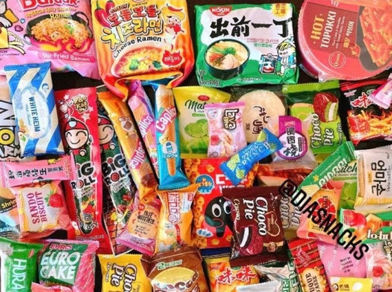 Snack esotici bevande, Snack giapponesi, Snack asiatici, Snack da tutto il  mondo, Vacanze, San Valentino, Compleanno, Ramen, Soda, Mochi Saldi di San  Valentino -  Italia