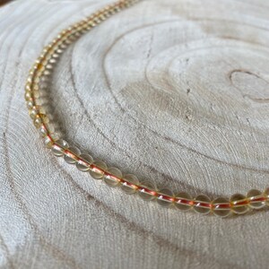 Citrine Necklace/Triple Bracelet