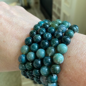 Moss Agate Bracelet |8mm