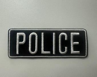 Law enforcement police embroidered clothing patch iron/Sew on New