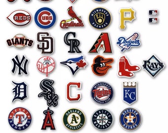 MLB Team Logos Canvas Wall Decor  Hobby Lobby  2063675