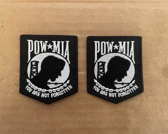 Felpa Con Cappuccio Tee Hunt POW MIA 'You Are Not Forgotten' - Unisex Militare