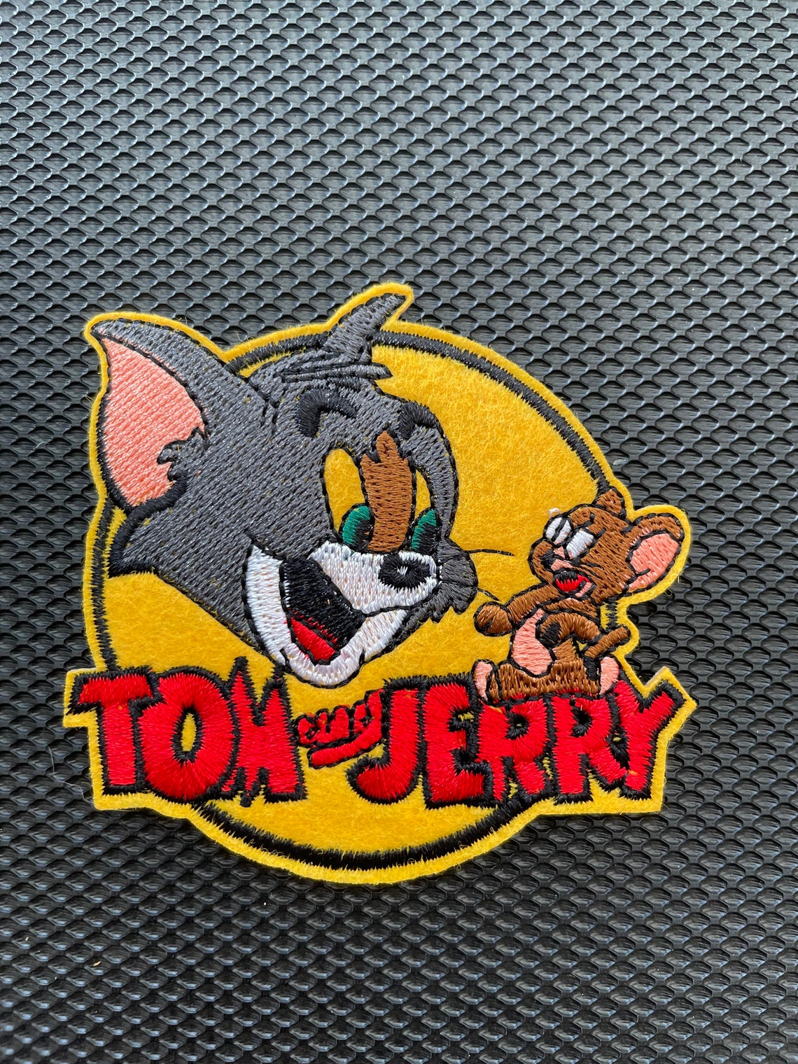 Tom and Jerry Looney Tunes Cartoon Characters Embroidered Clothing ...