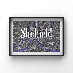 River Don | Sheffield Sky | Sheffield City | Sheffield Poster | Sheffielders | Sheffield love