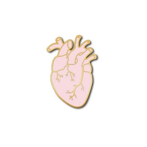 Heart of Rose Pin - Etsy