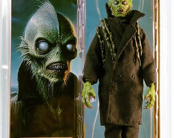 H.P. Lovecraft Remco Mego AHI inspired Figure 8" Horror Action Figure Innsmouth