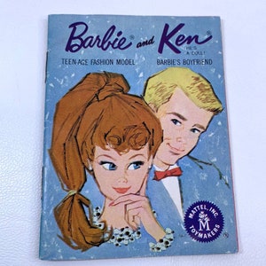 Vintage Barbie & Ken Fashion Booklet Mood for Music 1960s Mattel Catalog