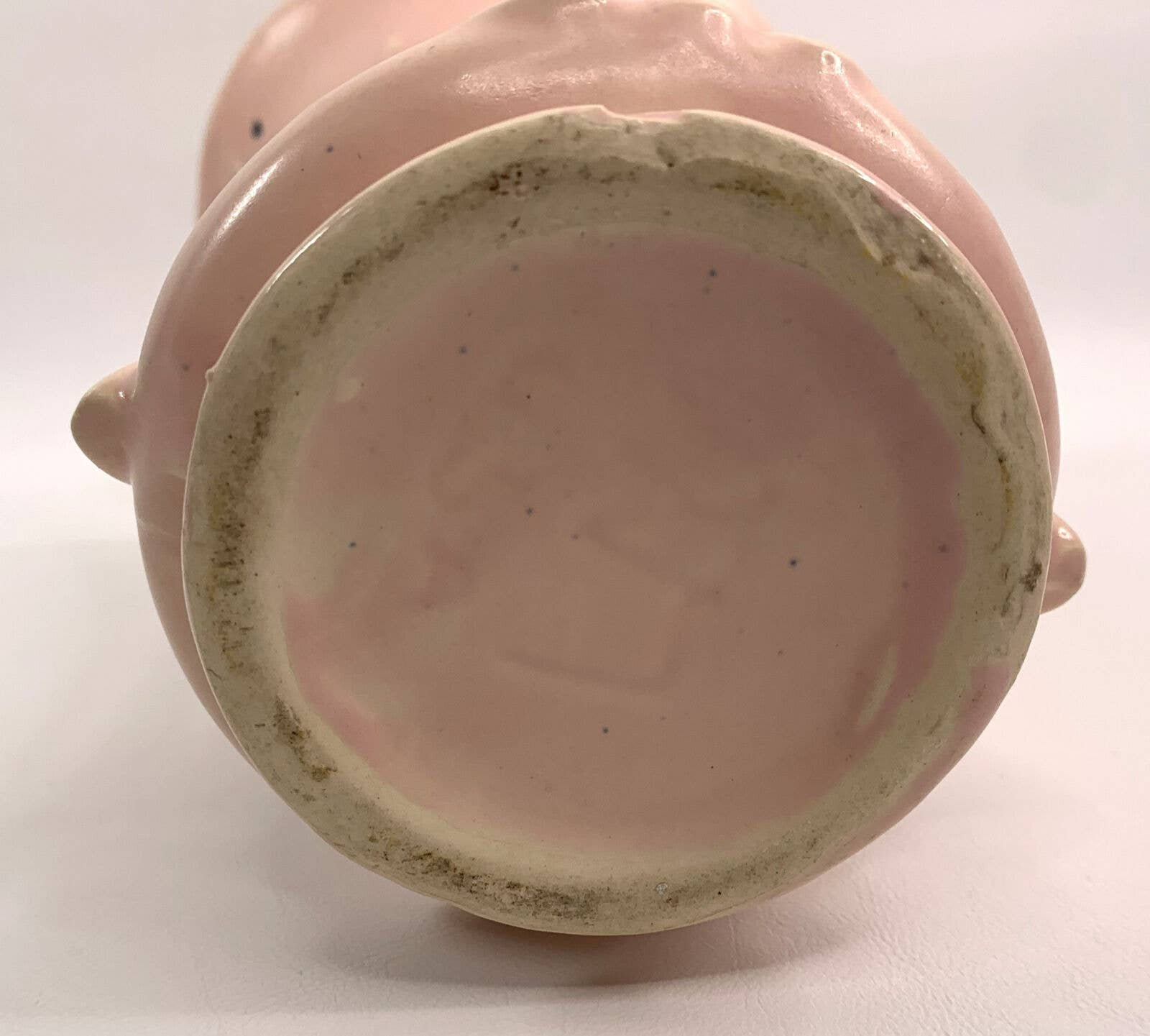 Vintage Nelson Mccoy Pottery Double Handle Flower Pattern Vase Pink Etsy