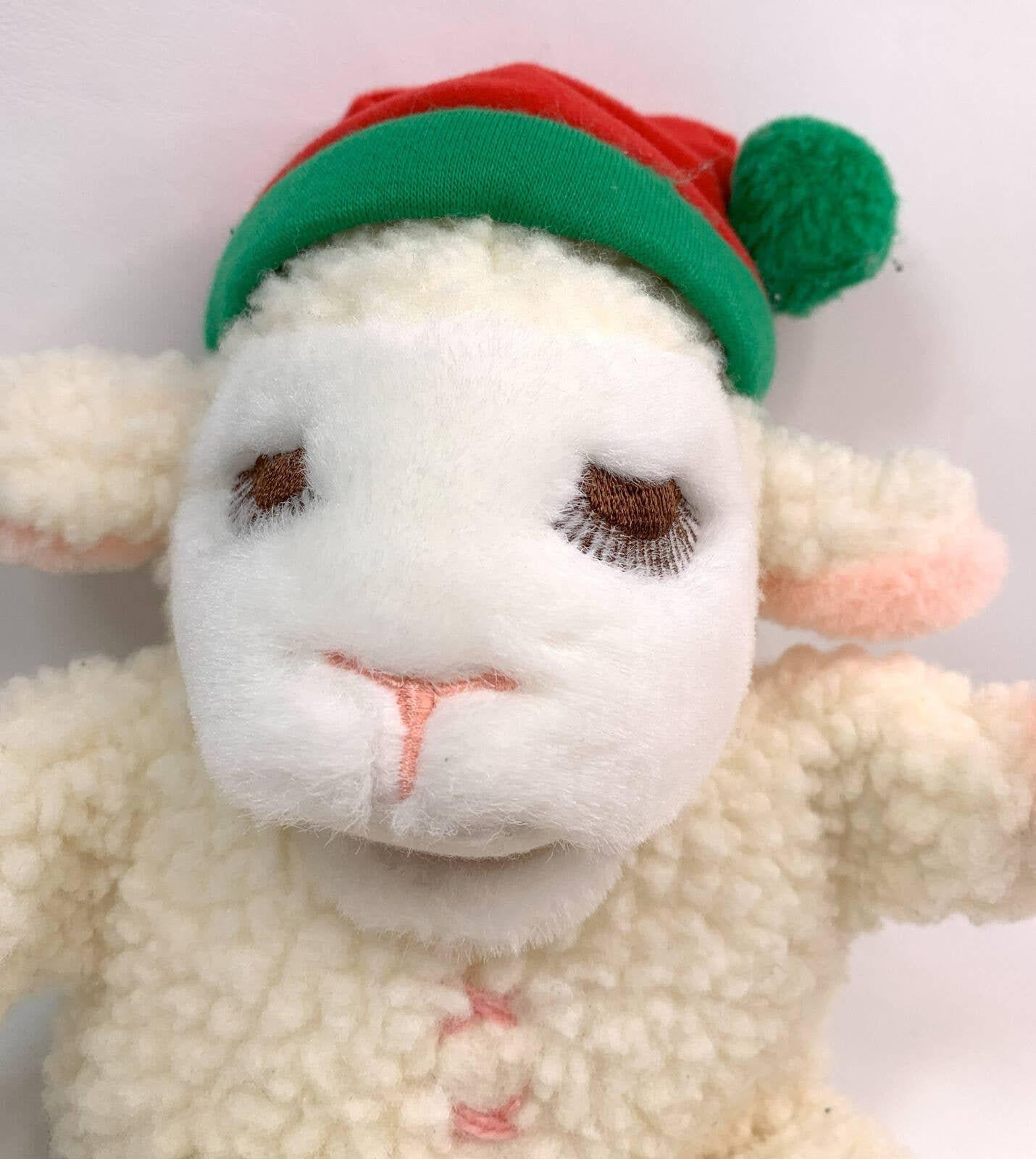 Lamb Chop Hand Puppet Christmas Plush Avon Stuffed Animal Sheep Etsy
